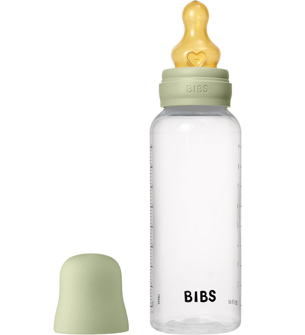 BIBS Babyflasche - 270 ml - PP/Naturgummi - Sage - BIBS - One Size - Babyflaschen