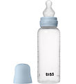 Bibs Sutteflaske - 270 ml - PP/Silikone - Baby Blue Bibs Sutteflaske - 270 ml - PP/Silikone - Baby Blue