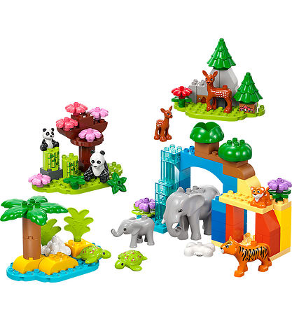 LEGO® DUPLO - luonnoneläinperheet 10446 - 3-in-1 - 92 Osaa