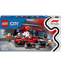 LEGO® City - F1® Pit Stop & Pit Crew with Ferrari Car 60443 - 32 LEGO® City - F1® Pit Stop & Pit Crew with Ferrari Car 60443 - 32