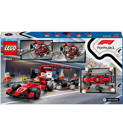 LEGO® City - F1®-varikkopysähdys ja varikkomiehistö... 60443 - 3 LEGO® City - F1®-varikkopysähdys ja varikkomiehistö... 60443 - 3
