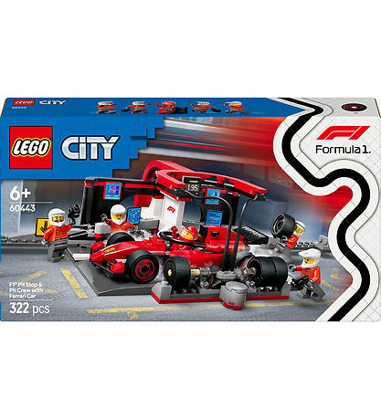 LEGO® City - F1®-varikkopysähdys ja varikkomiehistö... 60443 - 3 LEGO® City - F1®-varikkopysähdys ja varikkomiehistö... 60443 - 3
