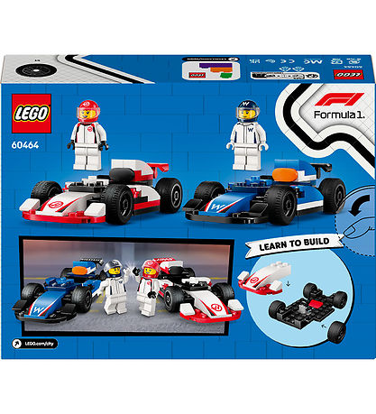 LEGO® City - F1® Williams Racing og Haas F1®-... 60464 - 92 Dele