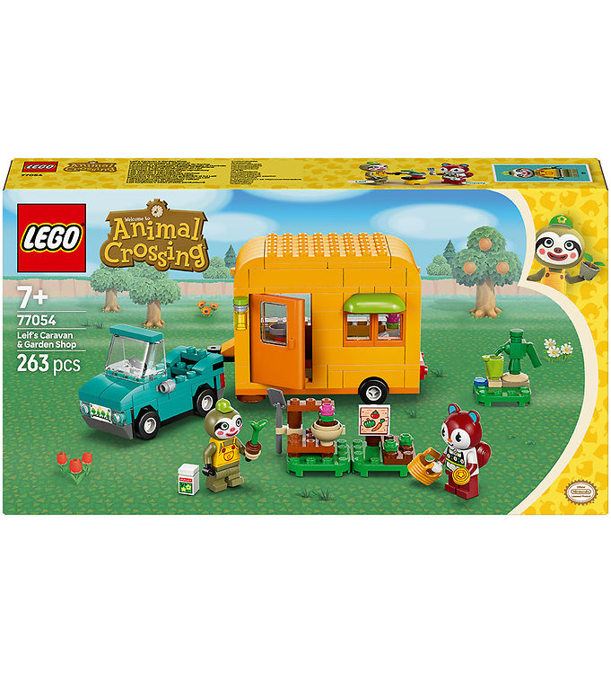 LEGO® Animal Crossing - Leif med Campingvog... 77054 - 263 Dele