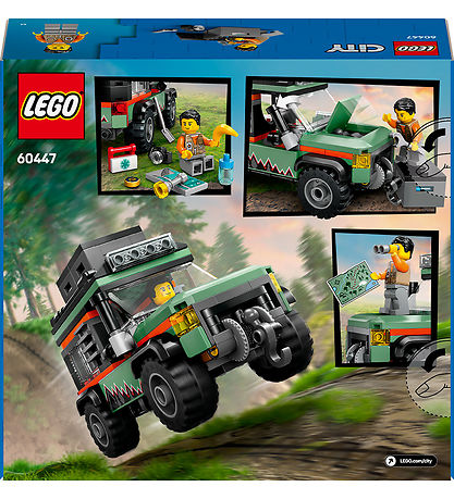 LEGO® City - Le camion 4x4 tout-terrain 60447 - 221 Parties LEGO® City - Le camion 4x4 tout-terrain 60447 - 221 Parties