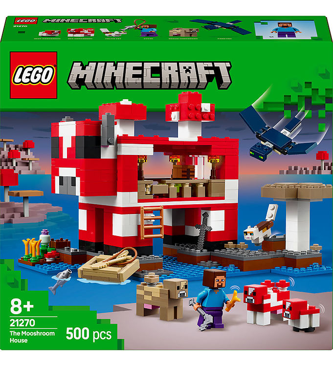 LEGO® Minecraft - Mooshroom-huset 21270 - 500 Dele