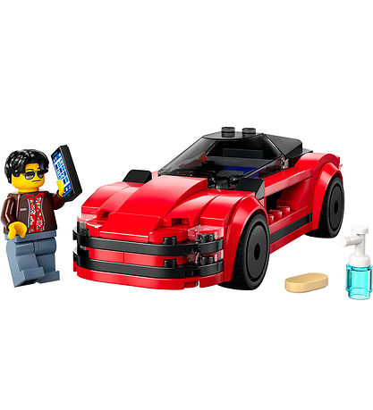 LEGO® City - La voiture de sport rouge 60448 - 109 Parties LEGO® City - La voiture de sport rouge 60448 - 109 Parties