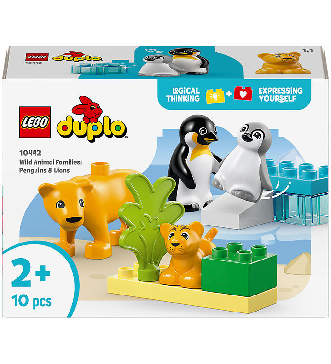 LEGOÂ® DUPLO - Vilde Dyrefamilier: Pingviner og Løver 10442 - 10