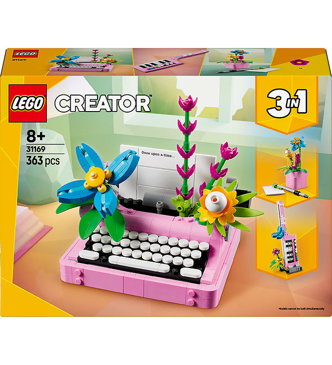 31169 LEGO Creator Skrivemaskine med blomster