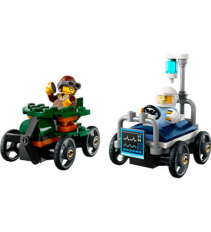 LEGO® City - Racerbilpakke: Fly mod Hospitals... 60459 - 70 Dele LEGO® City - Racerbilpakke: Fly mod Hospitals... 60459 - 70 Dele