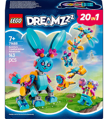 LEGO® DREAMZzz - Bunchus Kreative Dyreeventyr 71488 - 143 Dele LEGO® DREAMZzz - Bunchus Kreative Dyreeventyr 71488 - 143 Dele