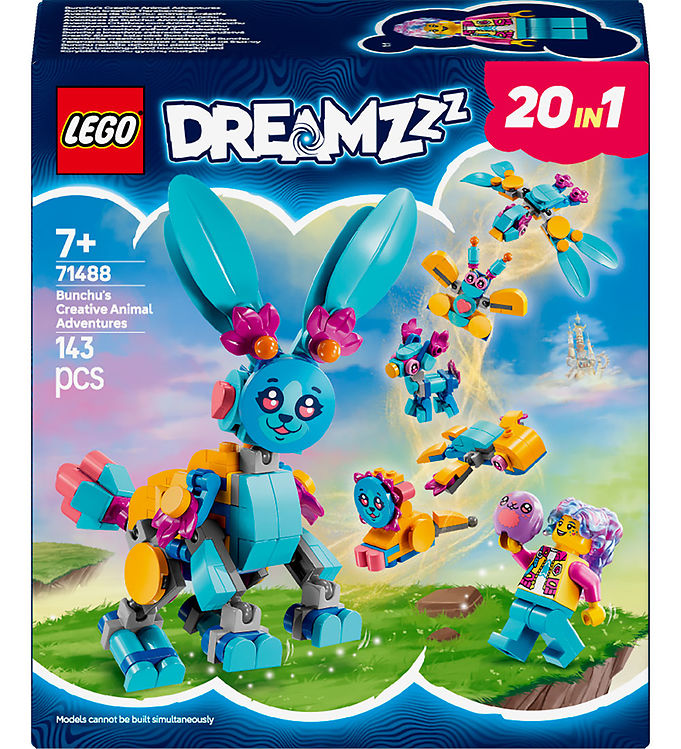 LEGO ® DREAMZzz - Bunchus Kreative Dyreeventyr 71488 - 143 Dele