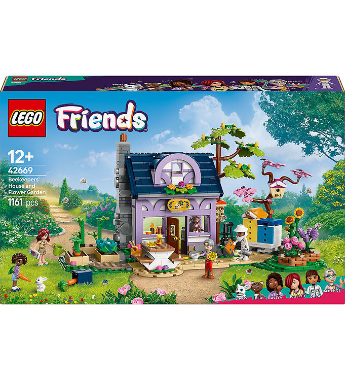 LEGO ® Friends - Biavlerhus Og Blomsterhave 42669 - 1161 Dele