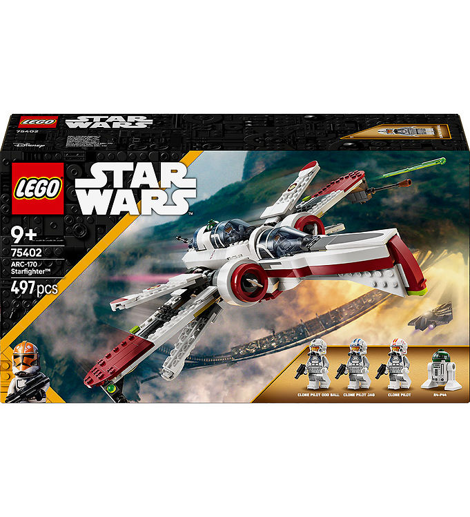 LEGO® Star Wars - ARC-170-Stjernejager 75402 - 497 Dele