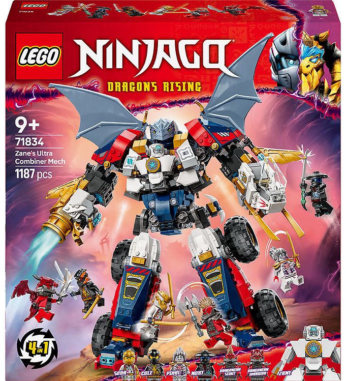 71834 LEGO Ninjago Zanes ultrakombirobot