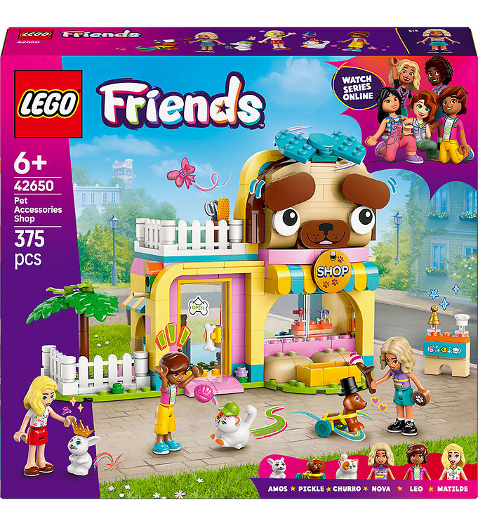 LEGO® Friends - Kæledyrsbutik 42650 - 375 Dele