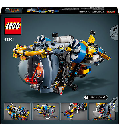 LEGO® Technic - 심해 연구 잠수함 42201 - 413개 부품 LEGO® Technic - 심해 연구 잠수함 42201 - 413개 부품