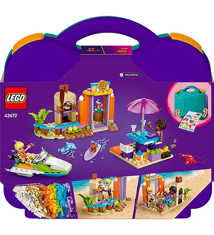 LEGO® Friends - Kreativ Strand- og Rejsekuffert 42672 - 188 Dele