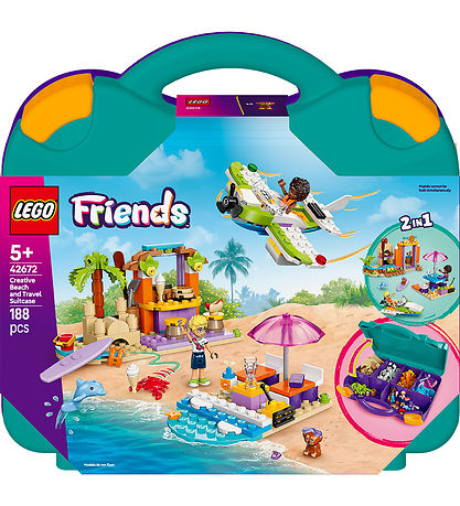 LEGO® Friends - Kreativ Strand- og Rejsekuffert 42672 - 188 Dele
