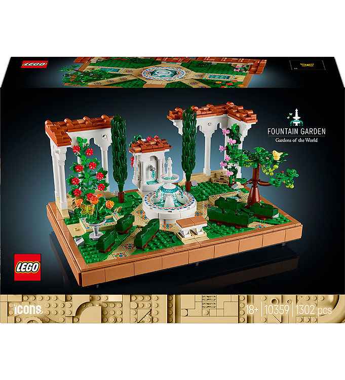LEGO® Icons - Have med Springvand 10359 - 1302 Dele