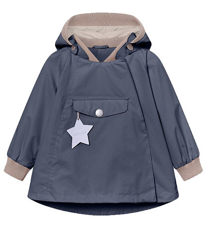 Mini A Ture Lightweight Jacket - MatWai - Ombre Blue