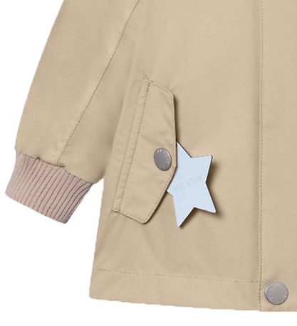 Mini A Ture Lightweight Jacket - MatWally - Sesame