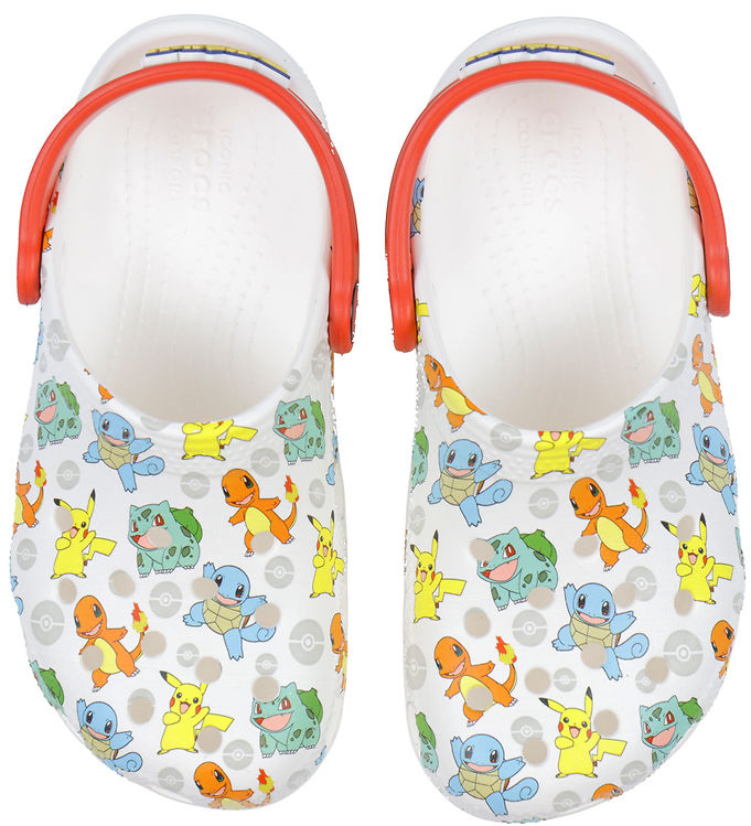 Crocs Sandaler - Classic Pokémon Clog K - White/Multi