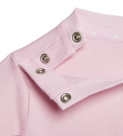 adidas Performance T-shirt/Shorts - 160 - Rosa/Hvid