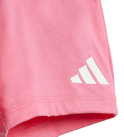 adidas Performance T-shirt/Shorts - 160 - Rosa/Hvid