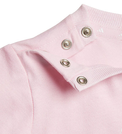 adidas Performance T-shirt/Shorts - 160 - Pink/Hvid