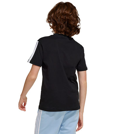 adidas Performance T-Shirt - 160 - Sort/Hvid