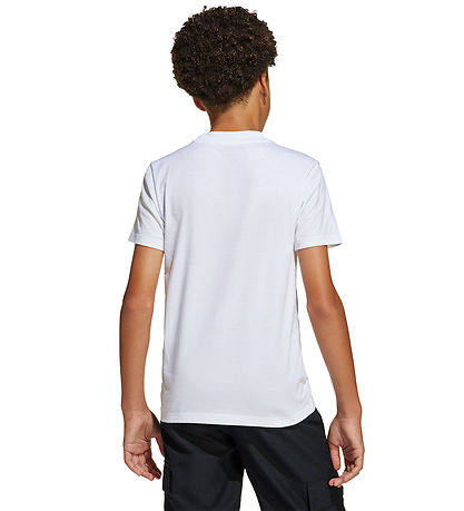 adidas Performance T-Shirt - 160 - Hvid/Sort