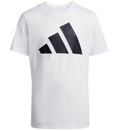 adidas Performance T-Shirt - 160 - Hvid/Sort adidas Performance T-Shirt - 160 - Hvid/Sort
