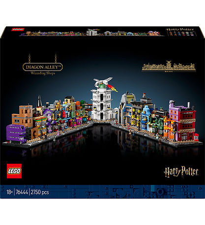 LEGO® Harry Potter - Diagonalstrædes Butikker 76444 - 2750 Dele LEGO® Harry Potter - Diagonalstrædes Butikker 76444 - 2750 Dele