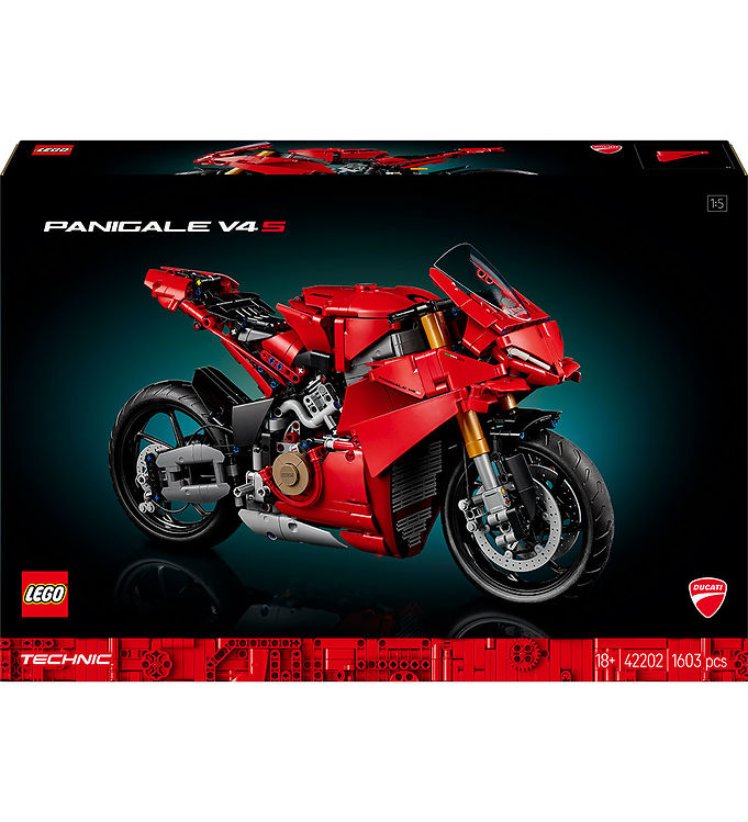 Lego Technic - Ducati Panigale V4 S - motorcykel
