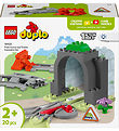 LEGO® DUPLO - Togtunnel Og Spor Udvidelsessæt 10425 - 20 Dele