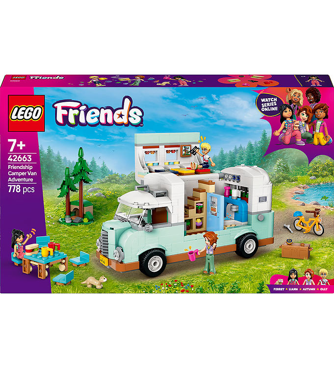 LEGO® Friends - Venskabs-autocamper på eventyr 42663 - 778 Dele