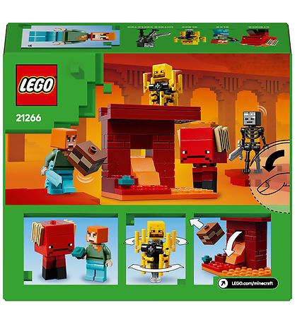 LEGO® Minecraft - Nether-lavakampen 21266 - 99 Dele LEGO® Minecraft - Nether-lavakampen 21266 - 99 Dele