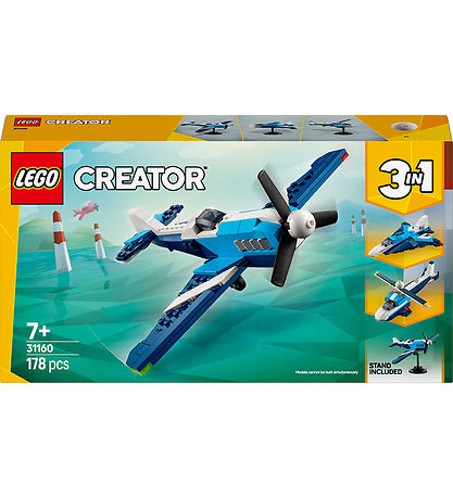 LEGO® Creator - Luftfarttøjer: Racerfly 31160 - 3-i-1 - 178 Dele LEGO® Creator - Luftfarttøjer: Racerfly 31160 - 3-i-1 - 178 Dele