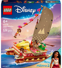 LEGO® Disney - Vaiana 2 - Vaianas Eventyrkano 43270 - 529 Dele LEGO® Disney - Vaiana 2 - Vaianas Eventyrkano 43270 - 529 Dele