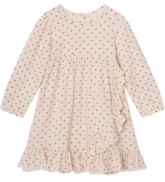 That's Mine - Emilia kjole - Lots of love red - 68cm - 6M