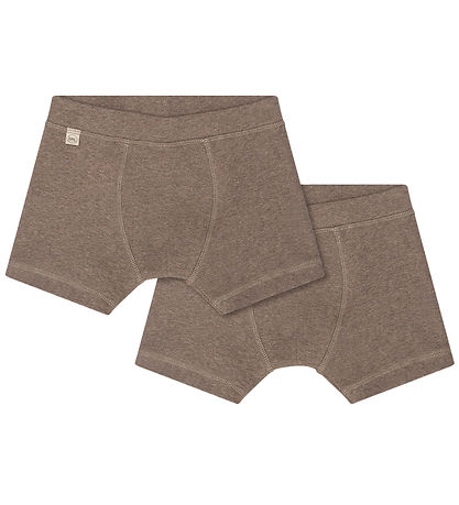 That's Mine Boxers - 2-Pack - Rib - Cilas - Brown Melange