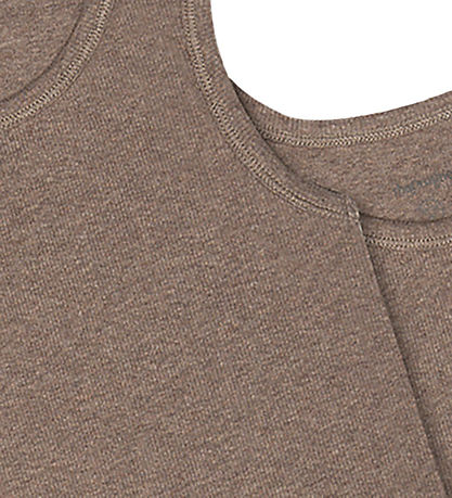 That's Mine Undershirt - 2-Pack - Rib - Cuno - Brown Melange