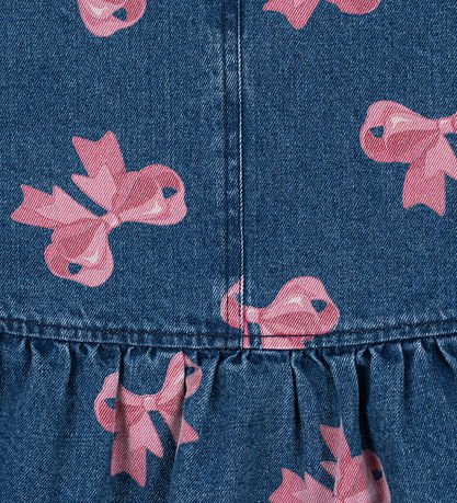 Konges Sløjd Kjole - Denim - Magot - Bella Bow