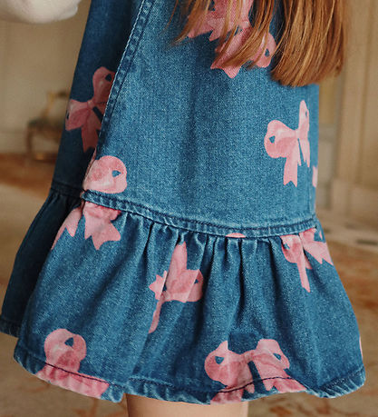 Konges Sløjd Kjole - Denim - Magot - Bella Bow
