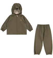Konges Sløjd Regntøj - PU - Plainy - Burnt Olive Konges Sløjd Regntøj - PU - Plainy - Burnt Olive