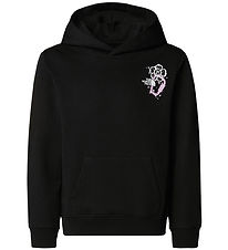 The North Face Hættetrøje - Graphic Relaxed - Sort m. Rosa/Hvid The North Face Hættetrøje - Graphic Relaxed - Sort m. Rosa/Hvid