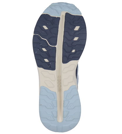 Woden Sko - Josephine - Ice Blue/Dark Navy