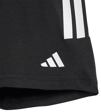 adidas Performance T-Shirt/Shorts - Marvel - Bright Cyan/Hvid m. adidas Performance T-Shirt/Shorts - Marvel - Bright Cyan/Hvid m.