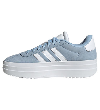 adidas Performance Sko - VL COURT BOLD J - GLOBLU/FTWWHT/FTWWHT